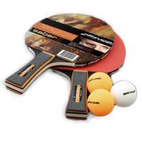 Набор для настольного тенниса "Сабер": 2 ракетки + 3 шарика